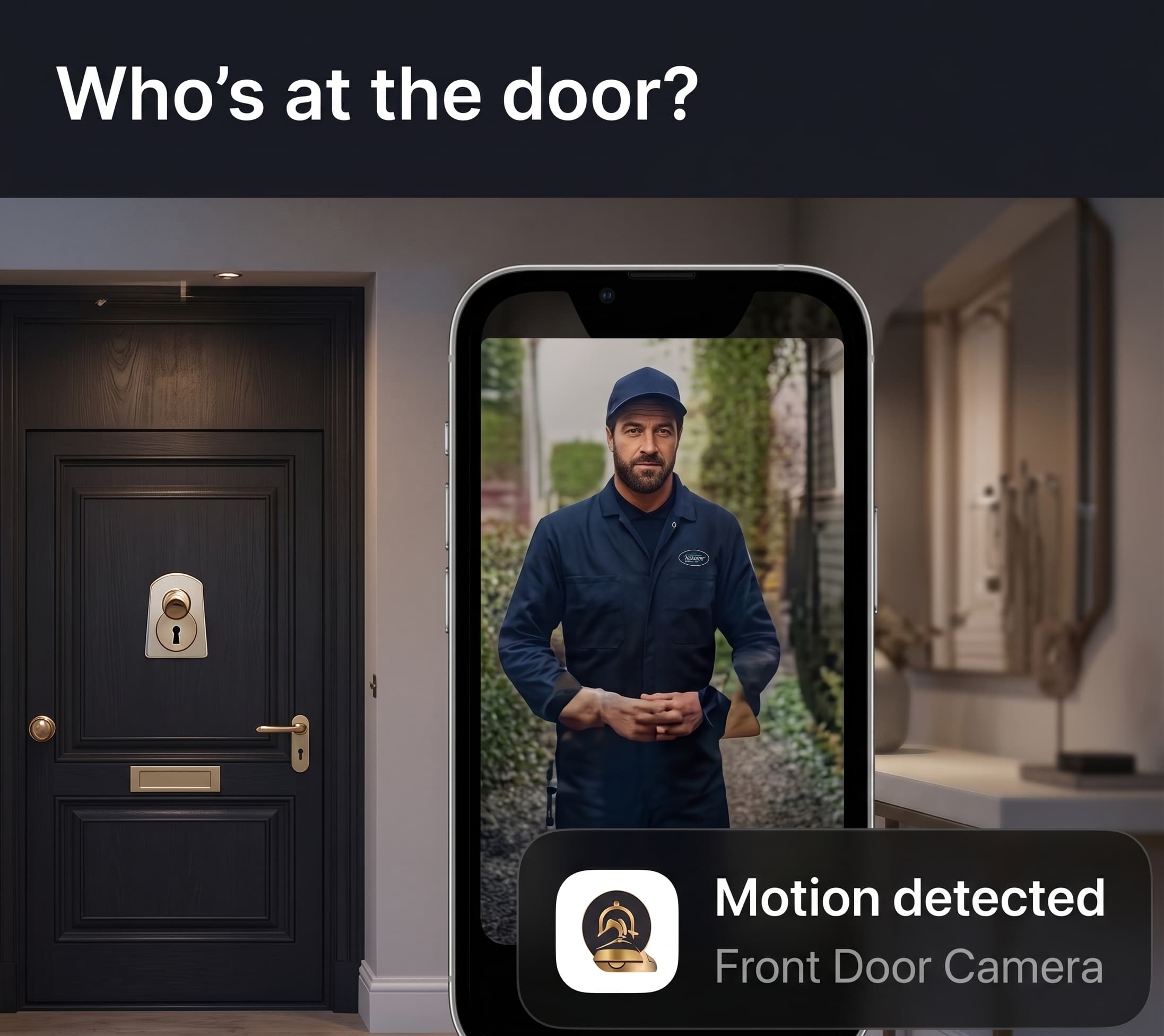 Who's at the door?